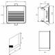 Подсветка для лестниц и ступеней Fiberli LLGEN105 11140301