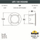 Уличный светодиодный светильник Fumagalli Leti 100 Round-ST 2C4.000.000.LYG1L