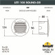 Уличный светодиодный светильник Fumagalli Leti 100 Round-EL 2C3.000.000.LYG1L