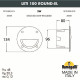 Уличный светодиодный светильник Fumagalli Leti 100 Round-EL 2C3.000.000.LYG1L