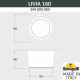 Уличный потолочный светильник Fumagalli Livia 3A9.000.000.AXD1L
