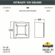 Светильник для подсветки лестниц Fumagalli Leti 3S4.000.000.AYG1L