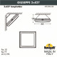 Уличный светильник Fumagalli Guizeppe 4P2.000.G20.WYF1R