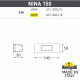 Уличный светодиодный светильник Fumagalli Nina 6C1.000.000.AYJ1L