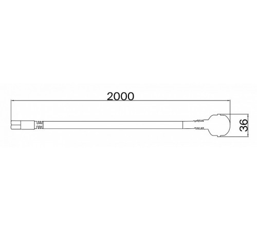 Проводной коннектор Favourite Unica 1001-SB-180 Проводной коннектор Favourite Unica 1001-SB-180