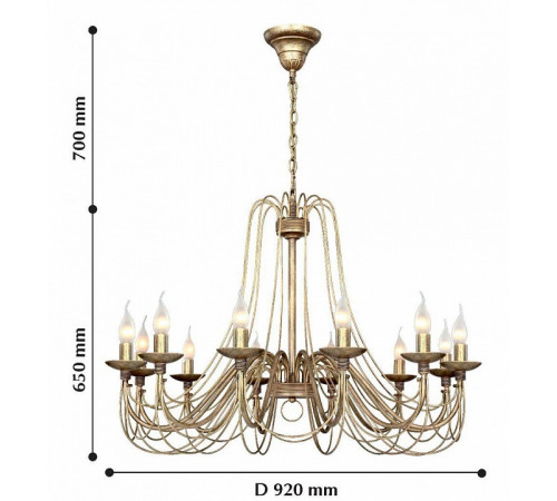 Подвесная люстра F-Promo Chateau 2163-12P