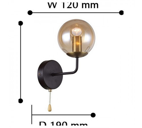 Бра F-Promo Modestus 2344-1W Бра F-Promo Modestus 2344-1W