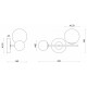 Настенный светильник F-Promo Vials 3090-2W