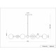 Люстра на штанге F-Promo Vials 3090-6P