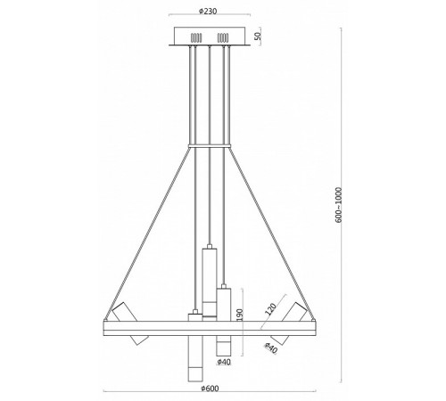 Подвесная люстра F-Promo Daur 3097-7P Подвесная люстра F-Promo Daur 3097-7P
