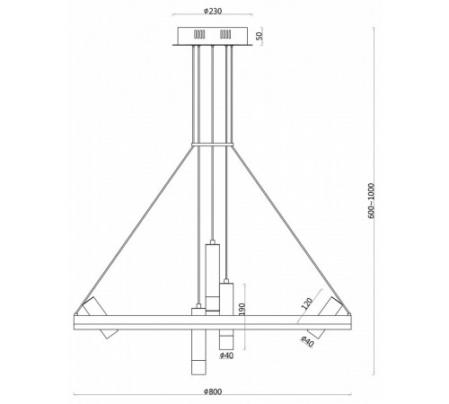 Подвесная люстра F-Promo Daur 3097-8P