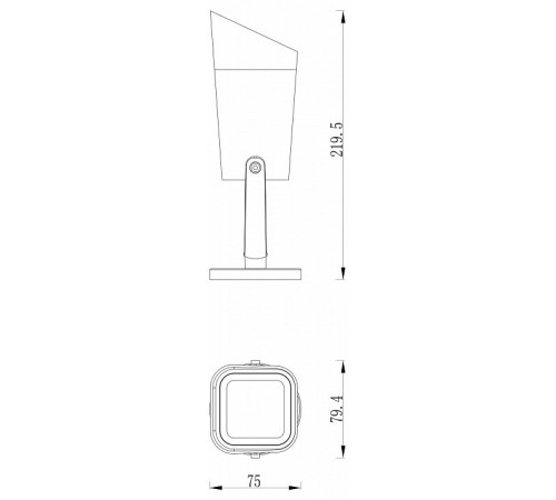 Уличный светодиодный прожектор Favourite Relief 4031-1T Уличный светодиодный прожектор Favourite Relief 4031-1T
