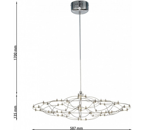 Подвесная люстра Favourite Thinner 4305-6P
