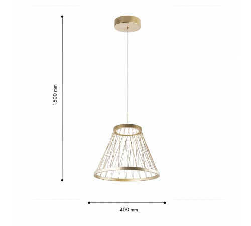Подвесной светильник Favourite Fibra 4634-4P Подвесной светильник Favourite Fibra 4634-4P