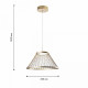 Подвесной светильник Favourite Fibra 4634-6P