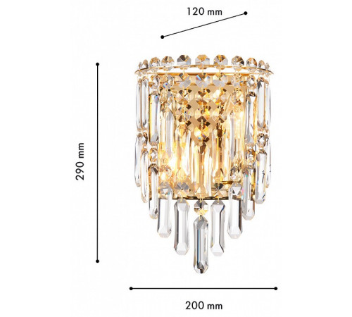 Настенный светильник Favourite Diadem 4724-2W