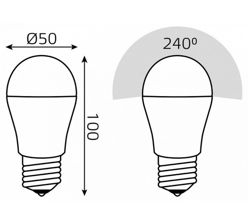 Лампа светодиодная Gauss Basic E27 13W 4000K 10502232 Лампа светодиодная Gauss Basic E27 13W 4000K 10502232