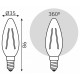 Лампа светодиодная Gauss Filament Elementary E14 10W 4100K 32120