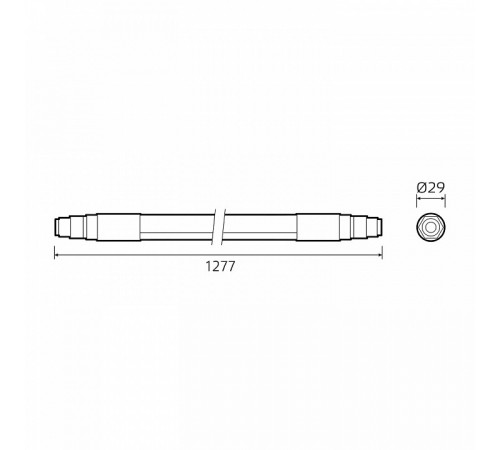 Линейный потолочный светильник Gauss Compact 843424224