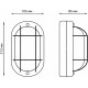 Настенно-потолочный светильник Gauss НБП 926602216