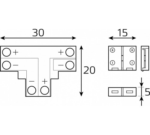 Набор коннекторов Gauss Basic BT431 Набор коннекторов Gauss Basic BT431