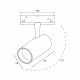 Трековый магнитный светильник Hesby Lighting ElDeko HSBL_0077