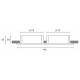 Встраиваемый светильник Hesby Lighting Breeze HSBL_0098