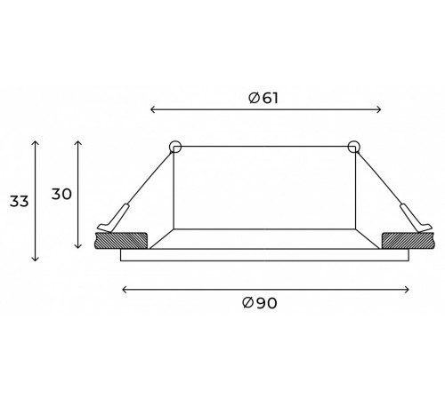 Встраиваемый светильник Hesby Lighting Glow HSBL_0102 Встраиваемый светильник Hesby Lighting Glow HSBL_0102