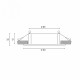 Встраиваемый светильник Hesby Lighting Atlas HSBL_0103