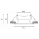 Встраиваемый светильник Hesby Lighting Envision HSBL_0109