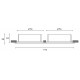 Встраиваемый светильник Hesby Lighting Eclipse HSBL_0111