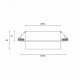 Встраиваемый светильник Hesby Lighting Nimbus HSBL_0127