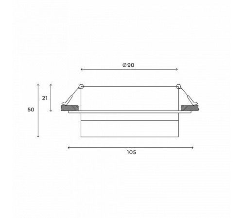 Встраиваемый светильник Hesby Lighting Nimbus HSBL_0130 Встраиваемый светильник Hesby Lighting Nimbus HSBL_0130