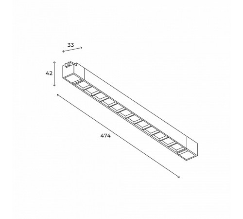 Трековый однофазный светильник Hesby Lighting Skylite HSBL_0144 Трековый однофазный светильник Hesby Lighting Skylite HSBL_0144