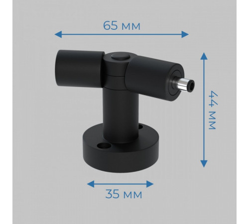 L-соединитель с изменяемым углом 70-220° IMEX Thin & Smart IL.0060.4001-W-BK L-соединитель с изменяемым углом 70-220° IMEX Thin & Smart IL.0060.4001-W-BK
