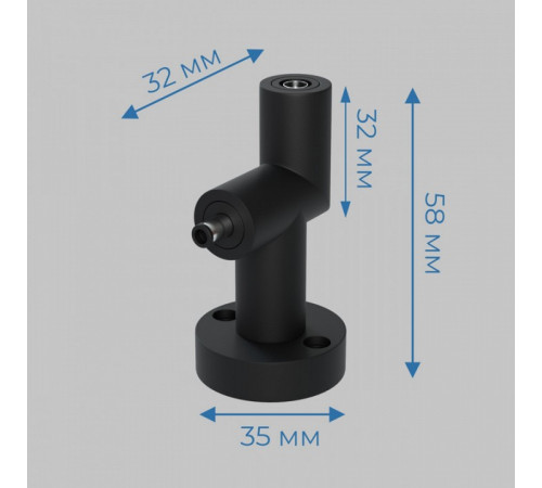 L-соединитель (IN-OUT) IMEX Thin & Smart IL.0060.4003-BK L-соединитель (IN-OUT) IMEX Thin & Smart IL.0060.4003-BK