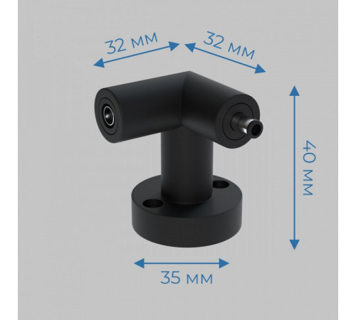 L-соединитель R IMEX Thin & Smart IL.0060.4006-BK L-соединитель R IMEX Thin & Smart IL.0060.4006-BK