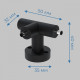 T-соединитель (2-IN, 1-OUT) IMEX Thin & Smart IL.0060.4009-BK