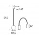 Бра ITALLINE 3026 WHITE