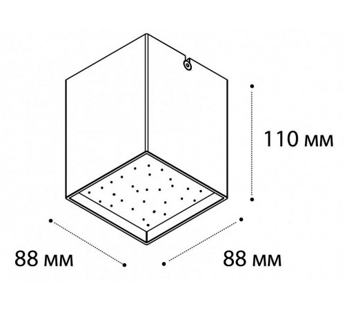 Накладной светильник Italline DL 3028 white 4000K Накладной светильник Italline DL 3028 white 4000K