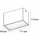 Накладной светильник Italline DL 3029 white 3000K