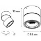 Накладной светильник ITALLINE IT02-001 black