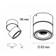 Накладной светильник ITALLINE IT02-001 white