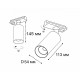 Трековый светильник Italline IT02-020 white 3000K