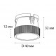 Кольцо внутреннее Italline Ring Danny crystal