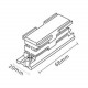 Соединитель линейный внутренний Italline WSO 34B black