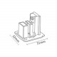 Заглушка Italline WSO 35B Black
