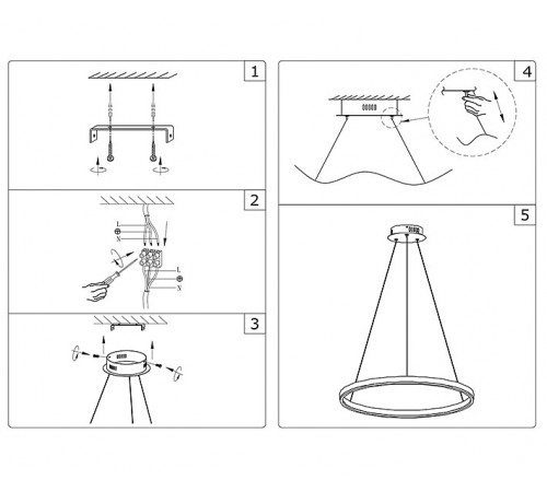 Подвесной светильник Kink Light Тор 08213,19A(3000K)