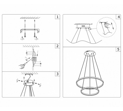 Подвесной светильник Kink Light 08219,19A(4000K)