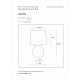 Настольная лампа Lucide Marmo 47508/81/30